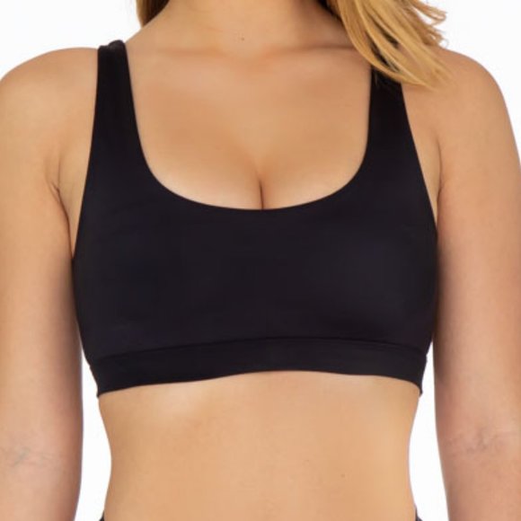 Black Swim Top - Picture 3 of 4